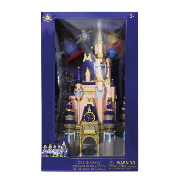 Disney Cinderella Castle Light-Up Play Set – Walt Disney World 50th Anniversary - Picture 9 of 11
